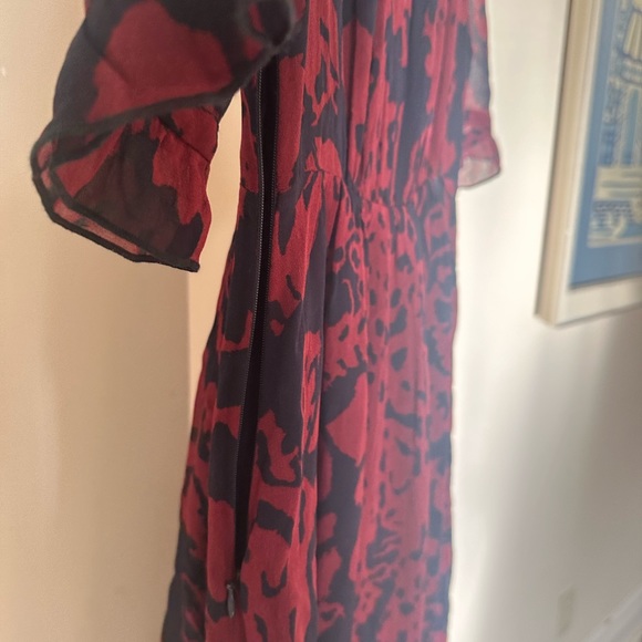 ba&sh MIDI Puff Sleeved Dress - Picture 6 of 11